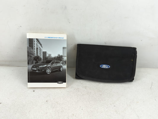 2014 Ford Focus Owners Manual Book Guide P/N:EM5J 19A321 AA OEM Used Auto Parts - Oemusedautoparts1.com