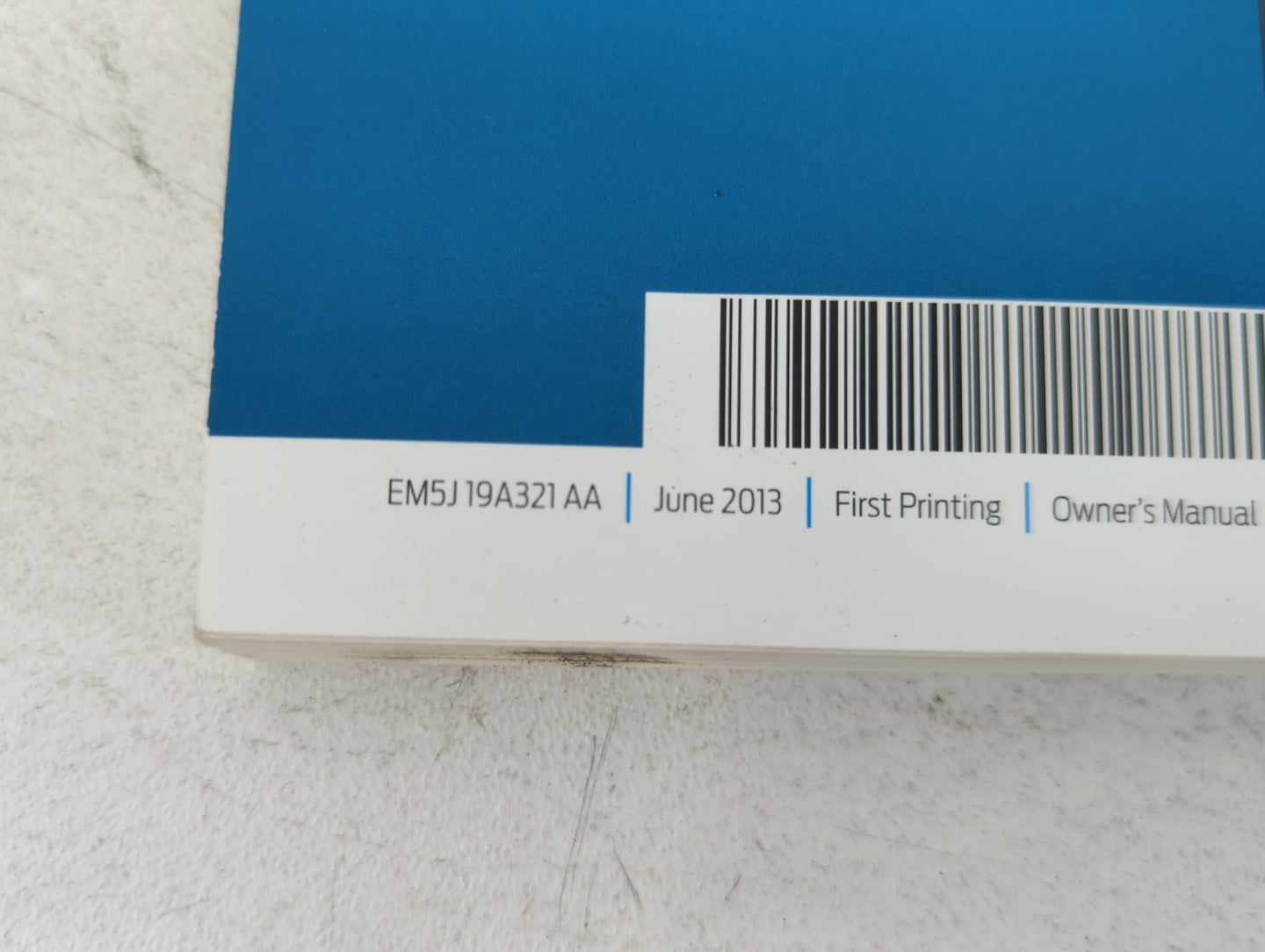 2014 Ford Focus Owners Manual Book Guide P/N:EM5J 19A321 AA OEM Used Auto Parts - Oemusedautoparts1.com