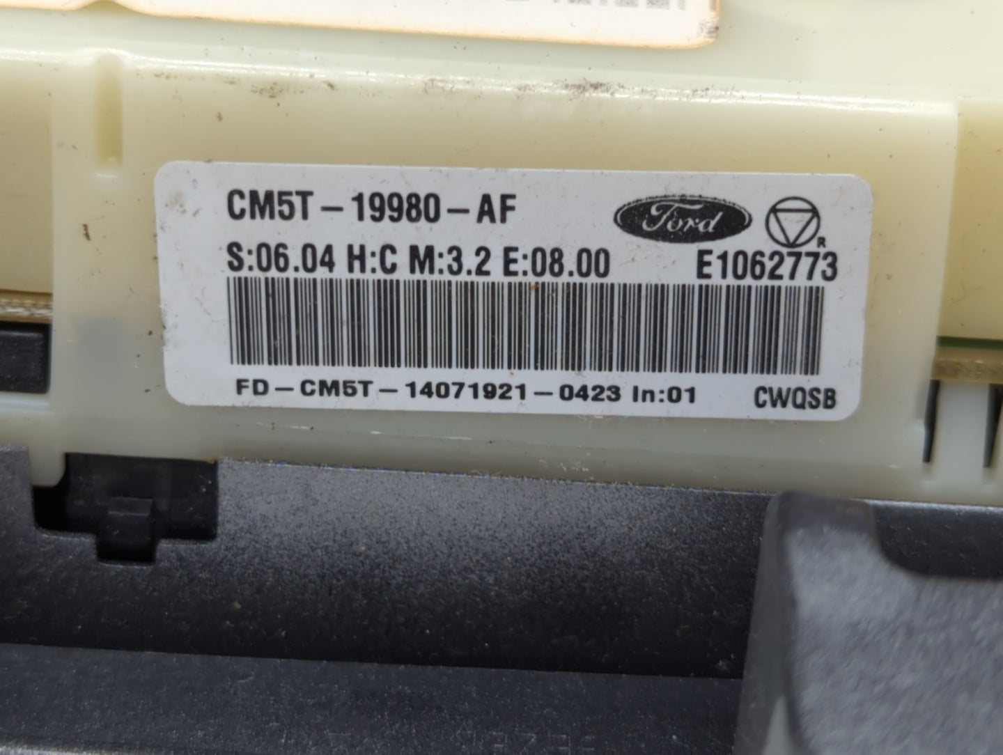 2013-2014 Ford Focus Climate Control Module Temperature AC/Heater Replacement P/N:CM5T-19980-AF Fits Fits 2013 2014 OEM Used