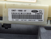 2013-2014 Ford Focus Climate Control Module Temperature AC/Heater Replacement P/N:CM5T-19980-AF Fits Fits 2013 2014 OEM Used