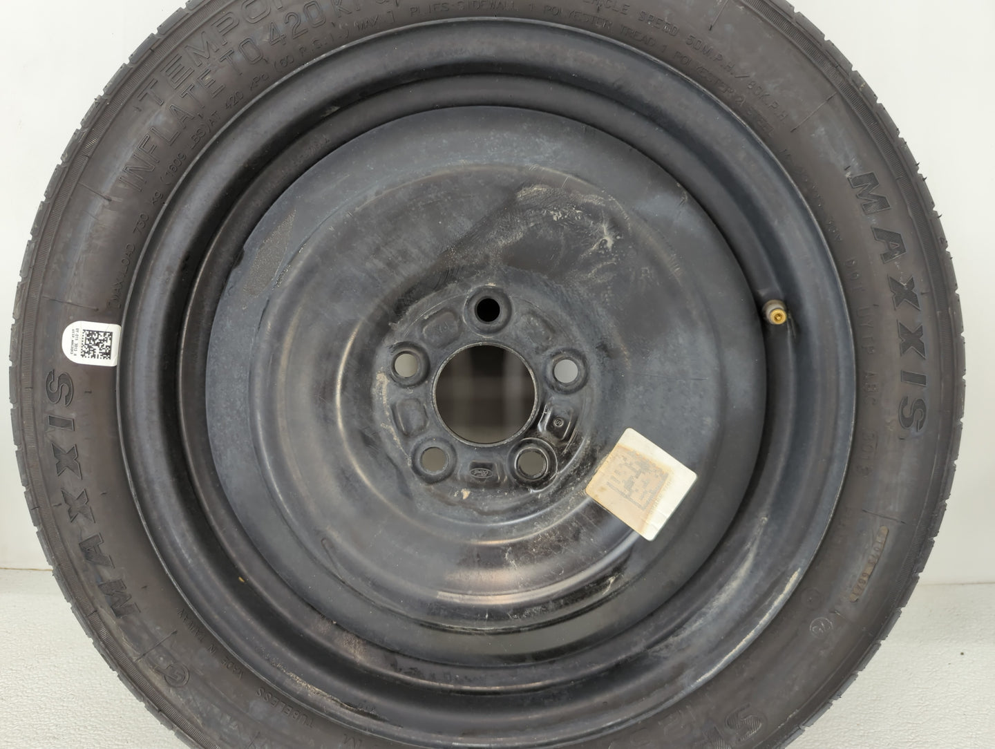 2012-2018 Ford Focus Spare Donut Tire Wheel Rim Oem - Oemusedautoparts1.com