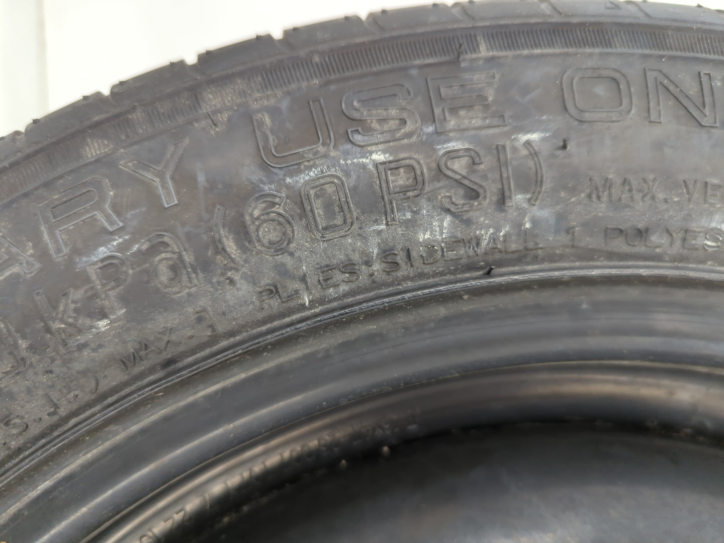 2012-2018 Ford Focus Spare Donut Tire Wheel Rim Oem - Oemusedautoparts1.com