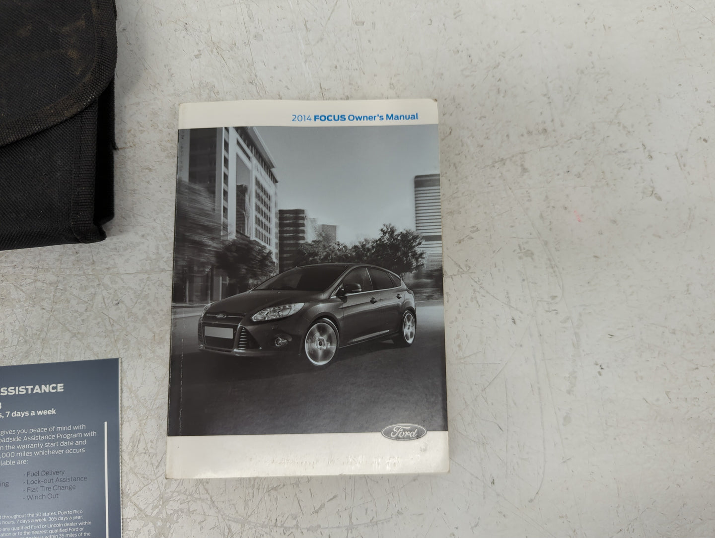 2014 Ford Focus Owners Manual Book Guide OEM Used Auto Parts - Oemusedautoparts1.com