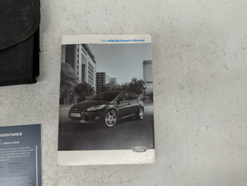 2014 Ford Focus Owners Manual Book Guide OEM Used Auto Parts