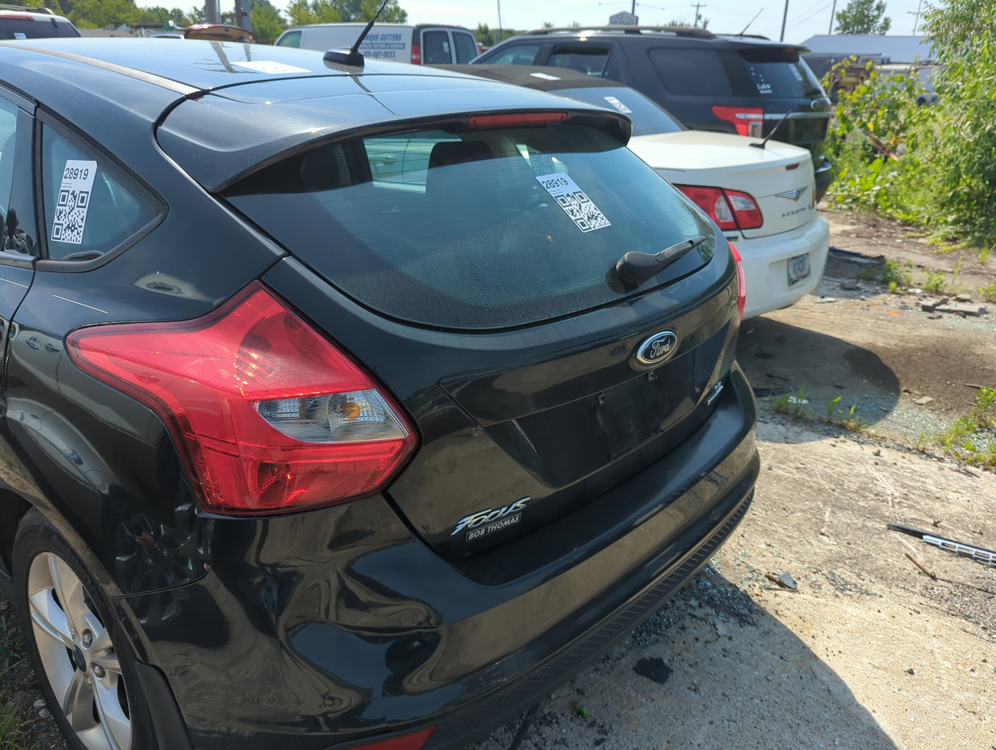 2012-2014 Ford Focus Trunk/decklid/hatch/tailgate Oem - Oemusedautoparts1.com