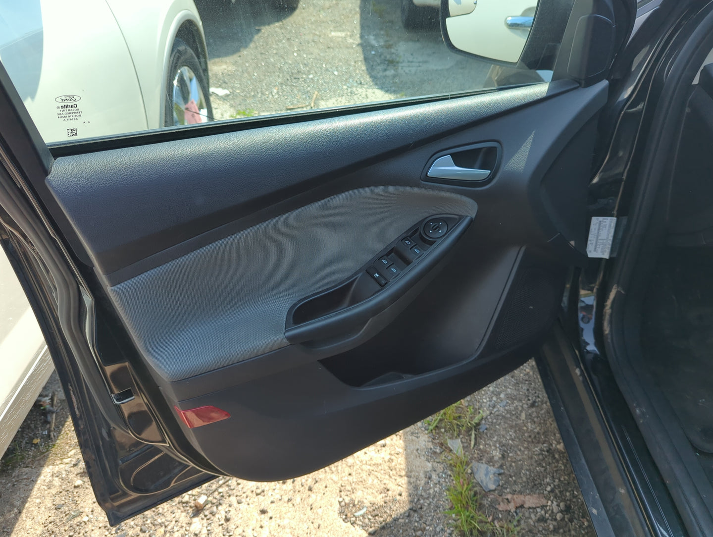 2014 Ford Focus Front Left Driver Interior Door Panel Trim - Oemusedautoparts1.com