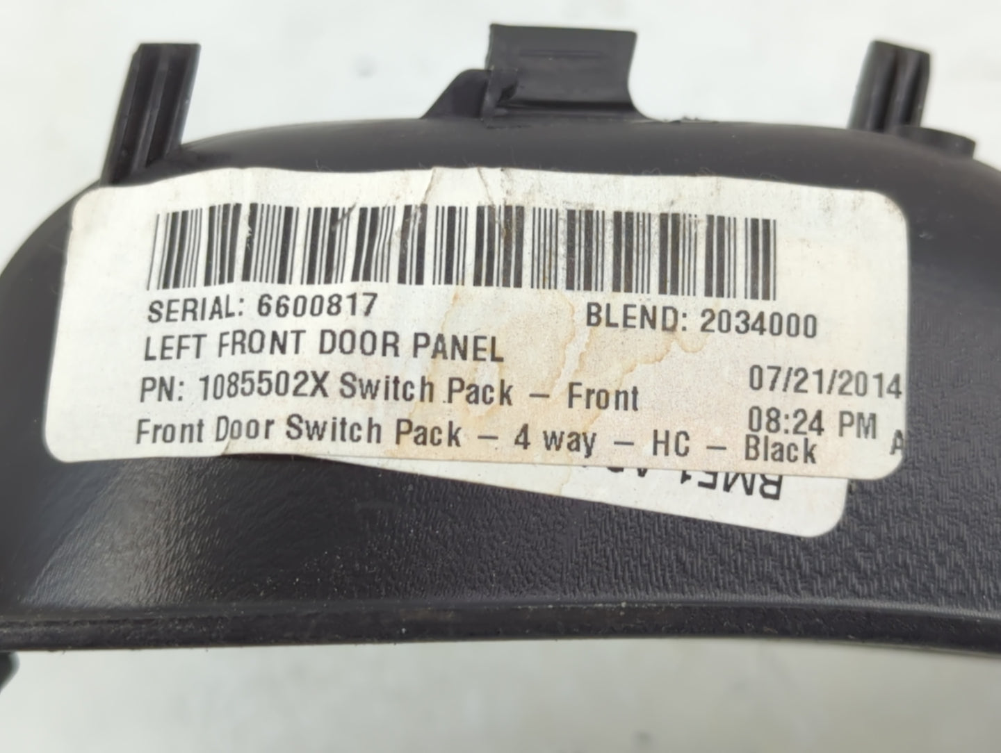 2012-2018 Ford Focus Master Power Window Switch Replacement Driver Side Left P/N:1085502X Fits OEM Used Auto Parts - Oemused