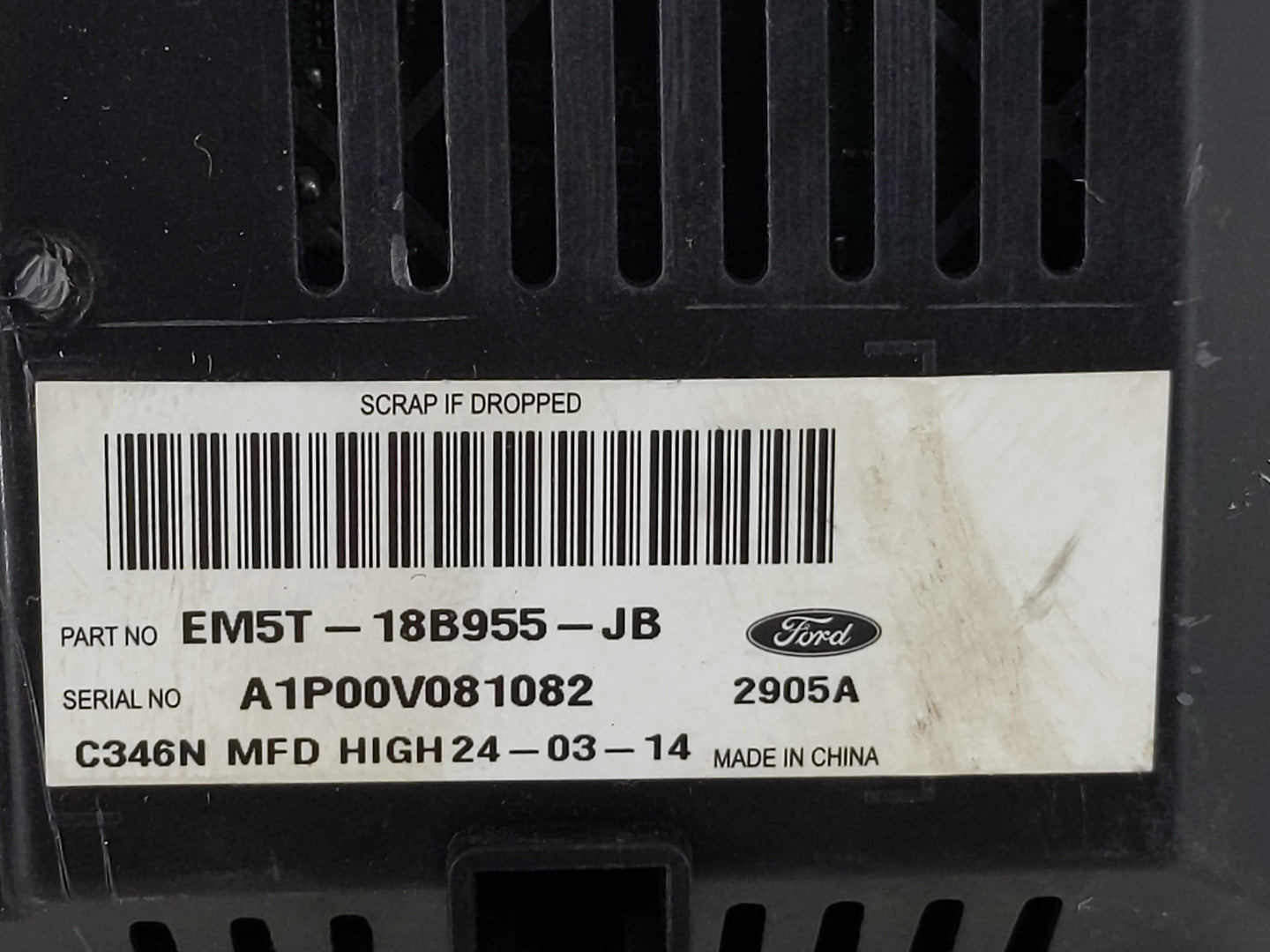 2014-2014 Ford Focus Information Display Screen - Oemusedautoparts1.com