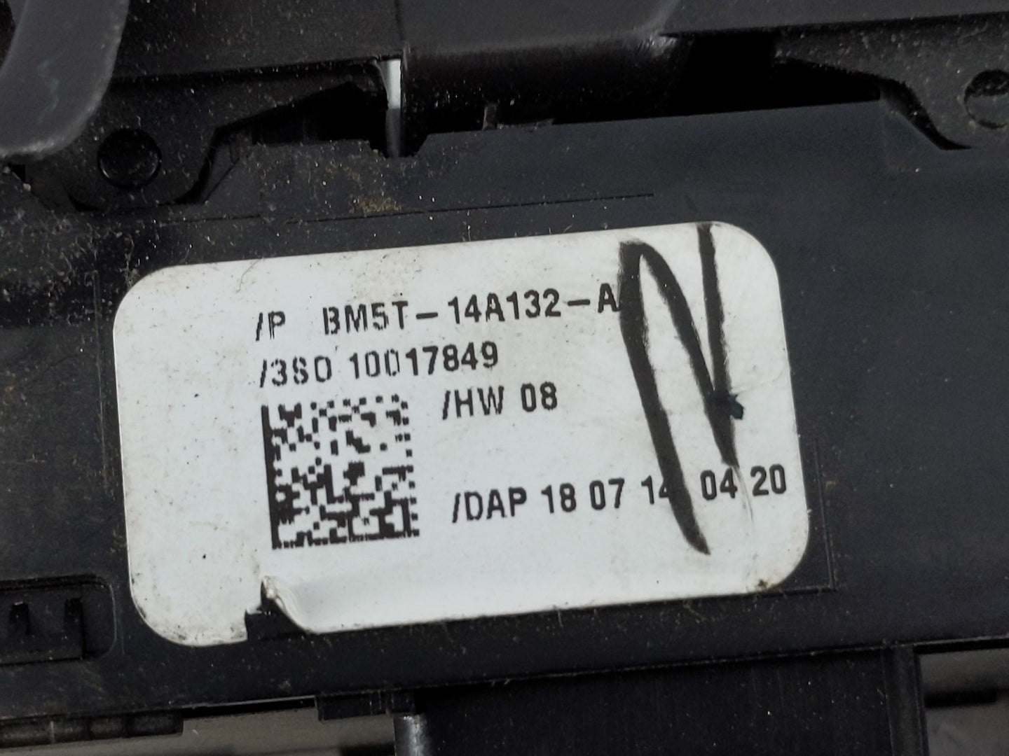 2012-2018 Ford Focus Master Power Window Switch Replacement Driver Side Left P/N:BM5T-14A132-AA Fits OEM Used Auto Parts - O