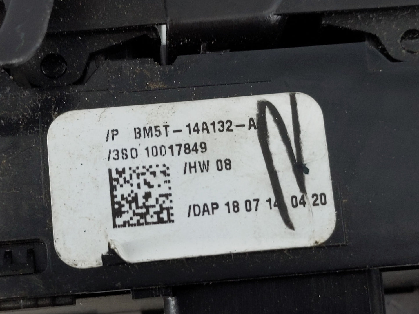 2012-2018 Ford Focus Master Power Window Switch Replacement Driver Side Left P/N:BM5T-14A132-AA Fits OEM Used Auto Parts - O