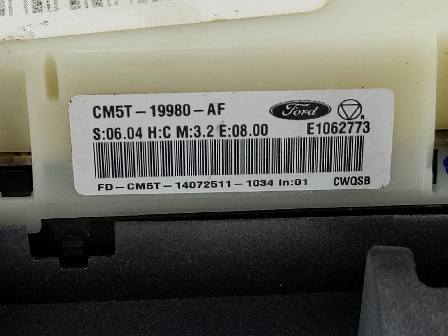 2013-2014 Ford Focus Climate Control Module Temperature AC/Heater Replacement P/N:CM5T-19980-AF Fits Fits 2013 2014 OEM Used