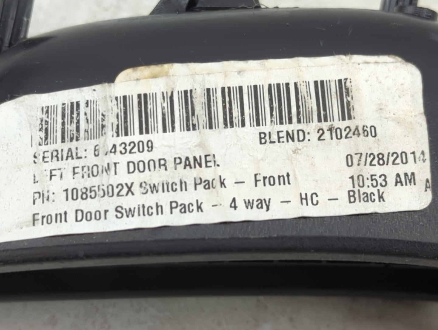 2012-2018 Ford Focus Master Power Window Switch Replacement Driver Side Left Fits Fits 2012 2013 2014 2015 2016 2017 2018 20