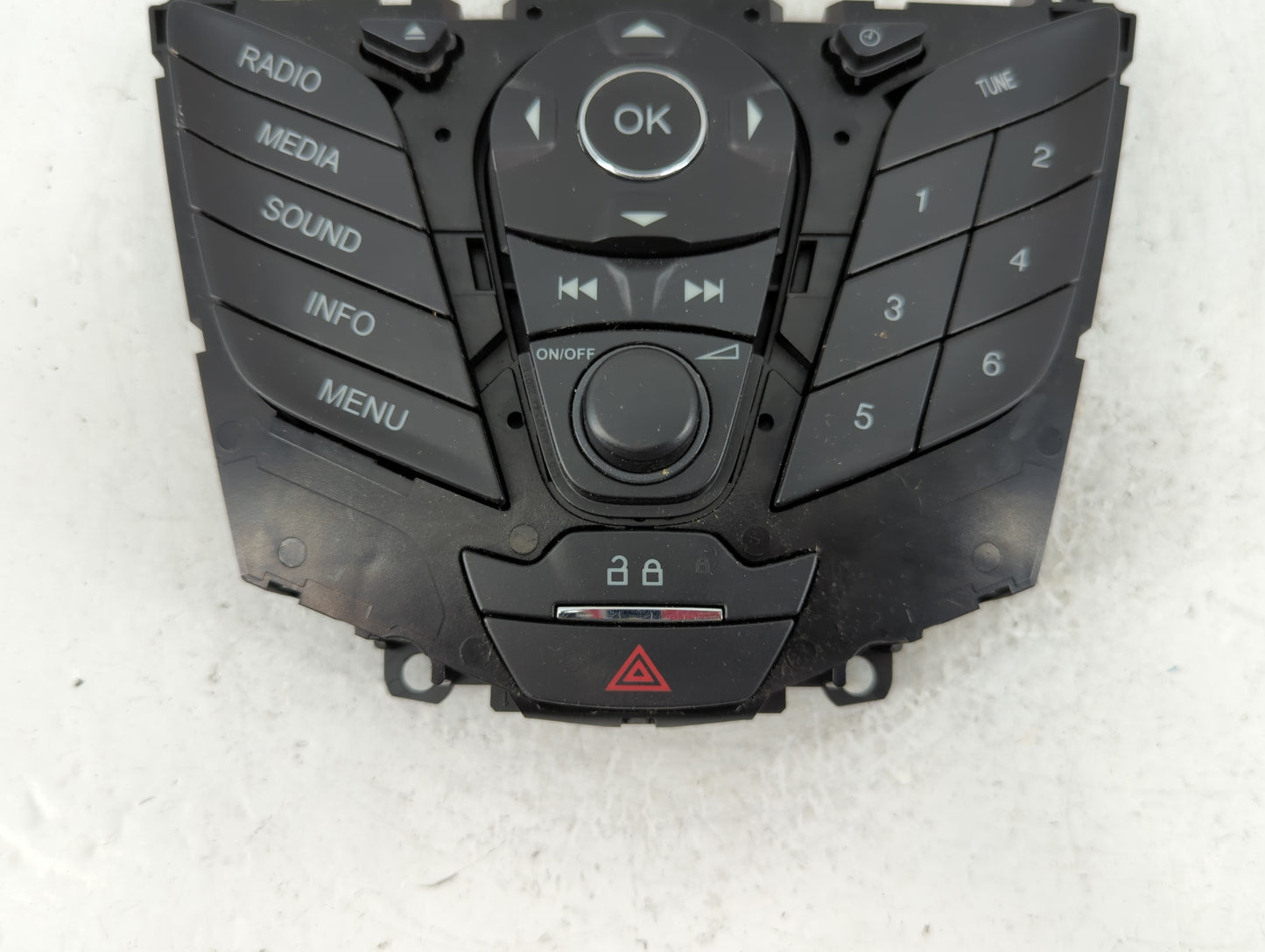 2013-2014 Ford Focus Radio Control Panel - Oemusedautoparts1.com