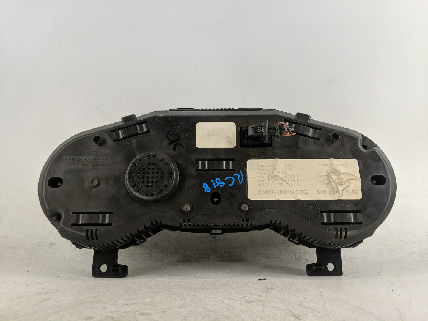 2013-2014 Ford Focus Instrument Cluster Speedometer Gauges P/N:CM5T-10849-CTG Fits Fits 2013 2014 OEM Used Auto Parts - Oemu