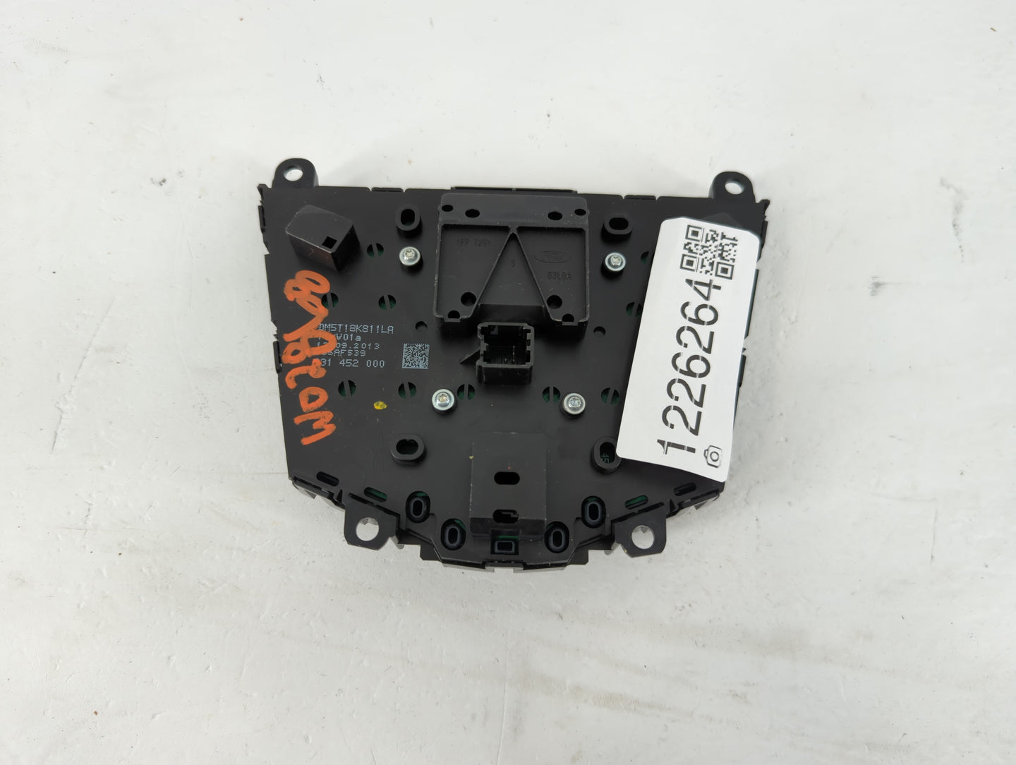 2013-2014 Ford Focus Radio Control Panel - Oemusedautoparts1.com
