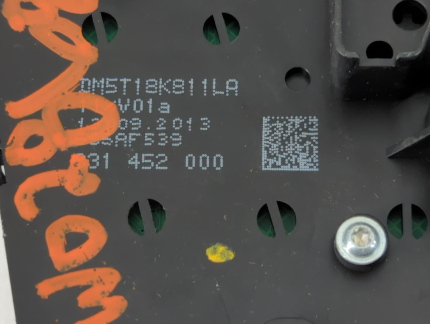 2013-2014 Ford Focus Radio Control Panel - Oemusedautoparts1.com