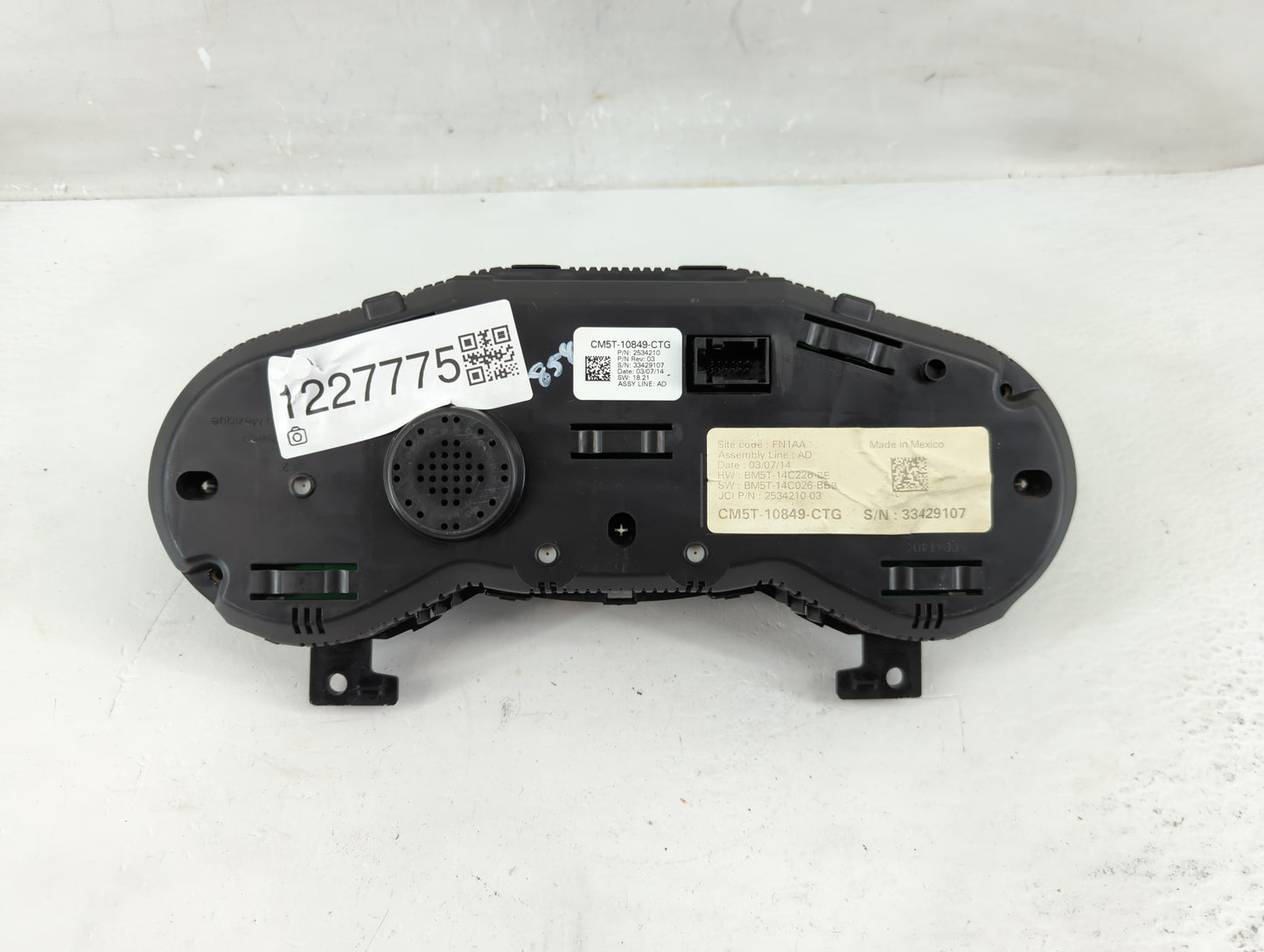 2013-2014 Ford Focus Instrument Cluster Speedometer Gauges P/N:CM5T-10849-CTG Fits Fits 2013 2014 OEM Used Auto Parts - Oemu