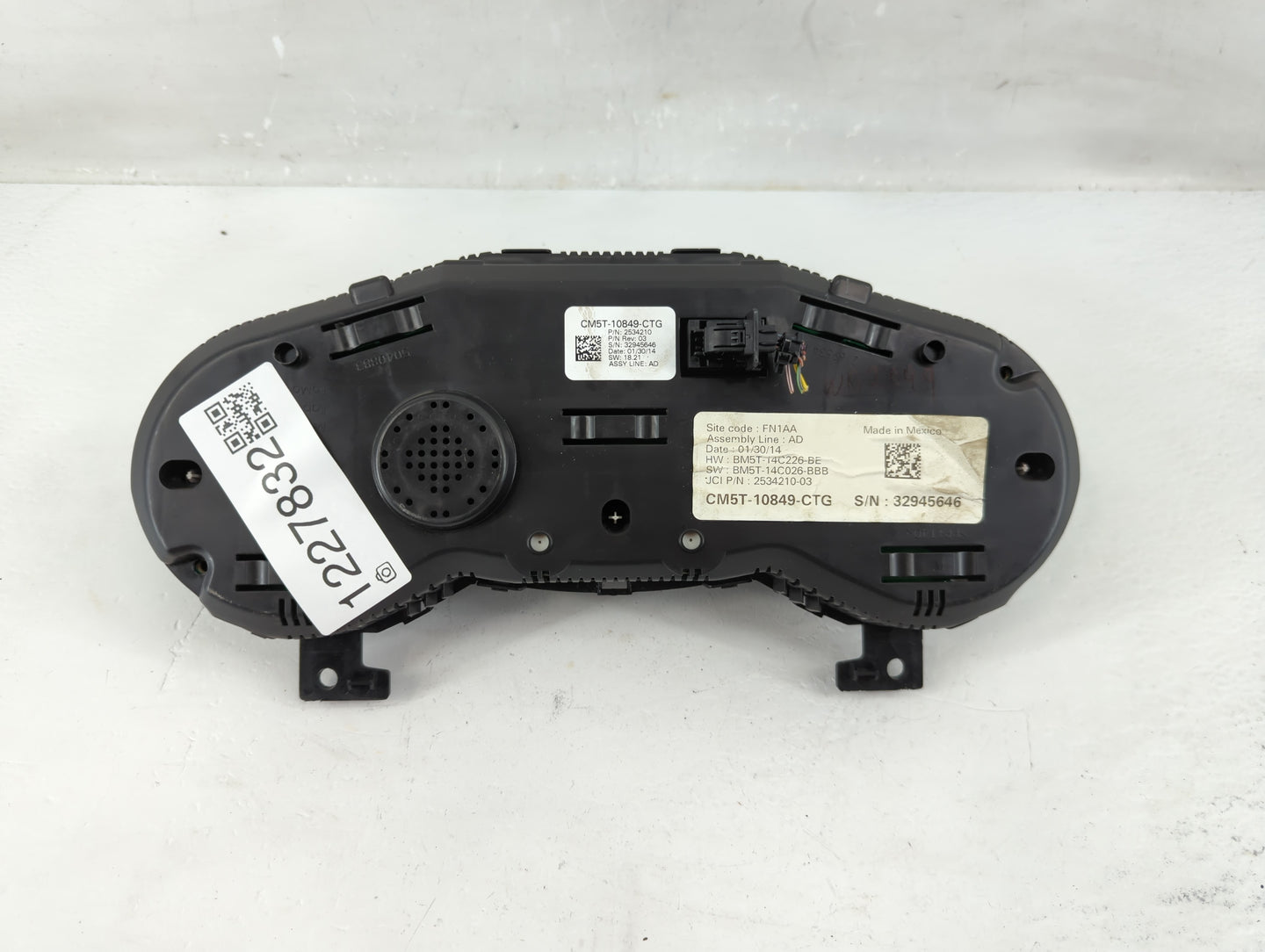2014 Ford Focus Instrument Cluster Speedometer Gauges P/N:CM5T-10849-CTG Fits OEM Used Auto Parts - Oemusedautoparts1.com