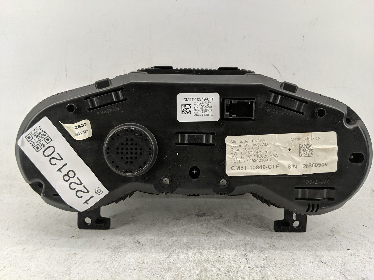 2013-2014 Ford Focus Instrument Cluster Speedometer Gauges P/N:CM5T-10849-CTF Fits Fits 2013 2014 OEM Used Auto Parts - Oemu