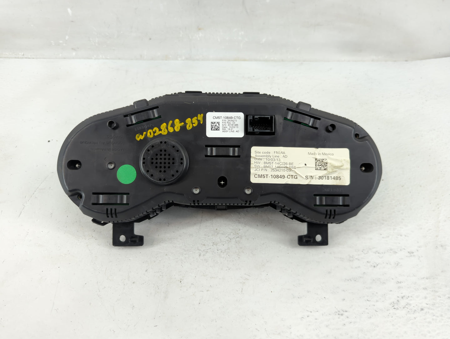 2013-2014 Ford Focus Instrument Cluster Speedometer Gauges Fits Fits 2013 2014 OEM Used Auto Parts - Oemusedautoparts1.com