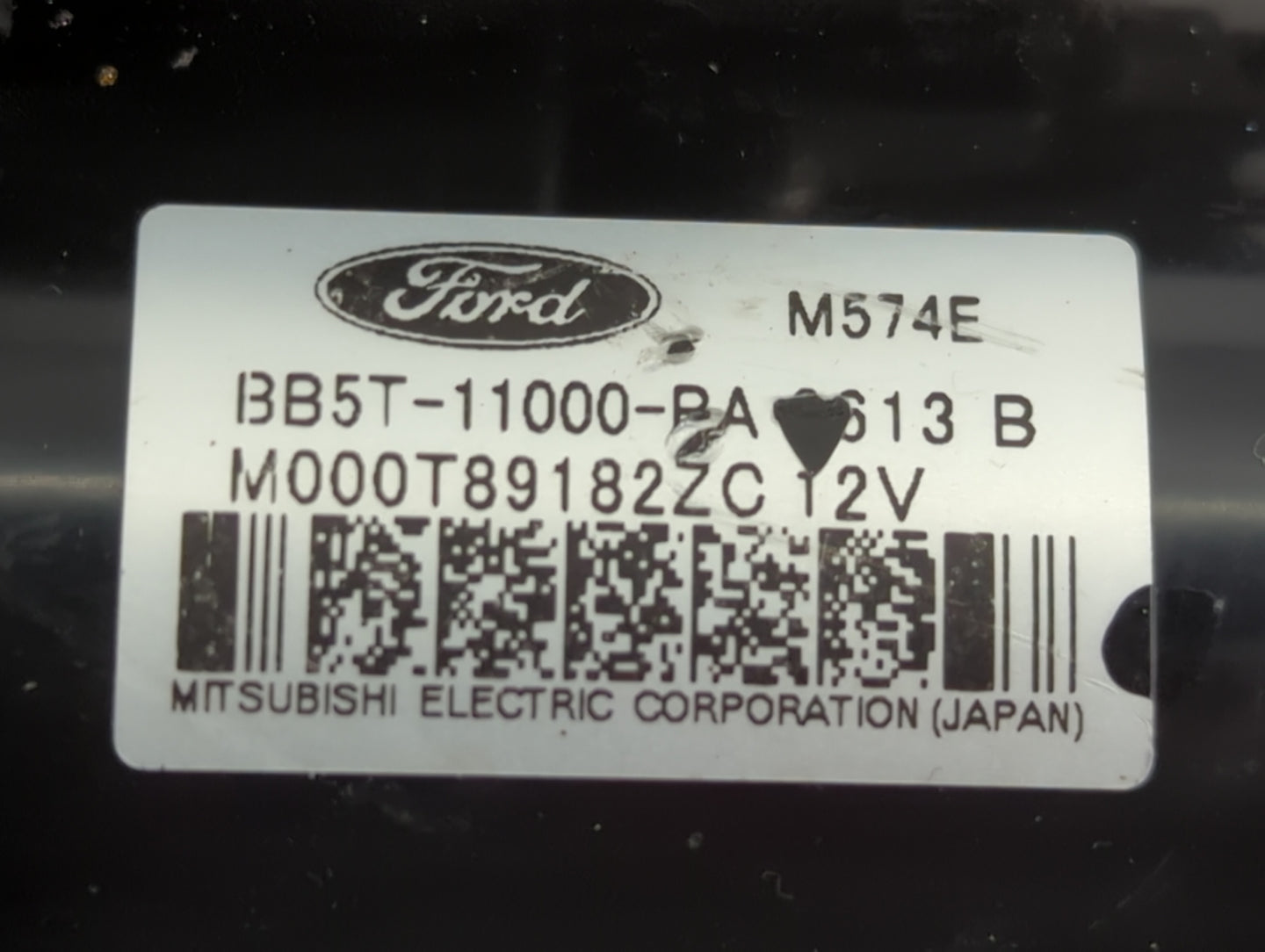 2012-2018 Ford Focus Car Starter Motor Solenoid OEM P/N:M000T89182ZC BB5T-11000-BA Fits OEM Used Auto Parts - Oemusedautopar