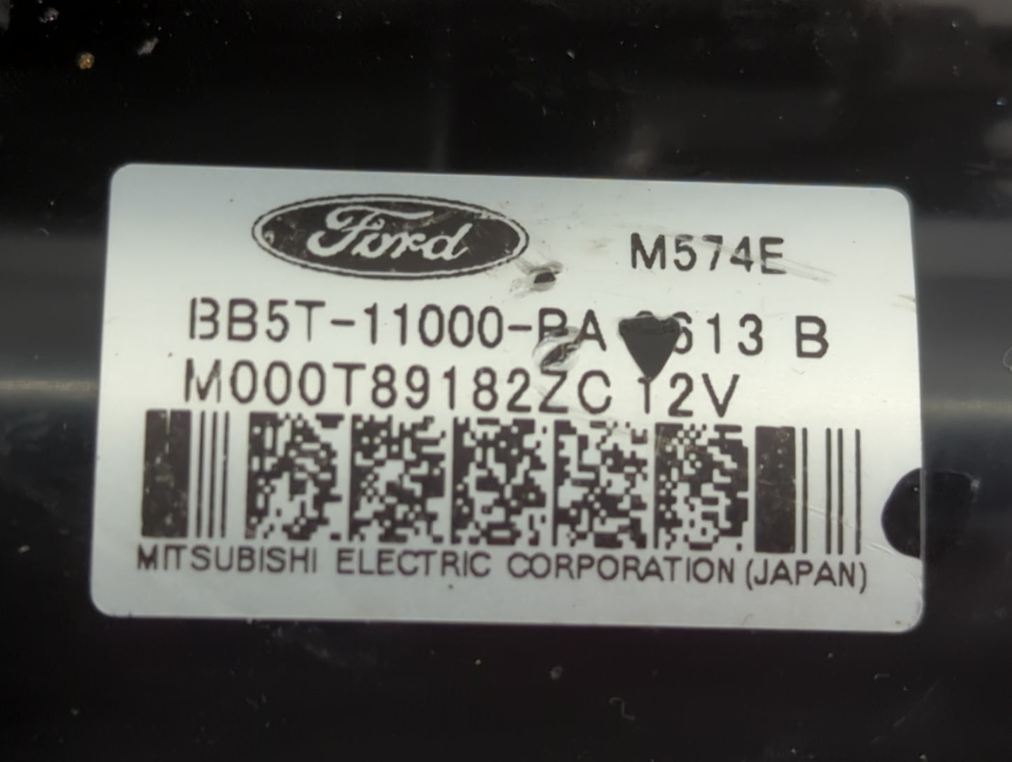 2012-2018 Ford Focus Car Starter Motor Solenoid OEM P/N:M000T89182ZC BB5T-11000-BA Fits OEM Used Auto Parts - Oemusedautopar