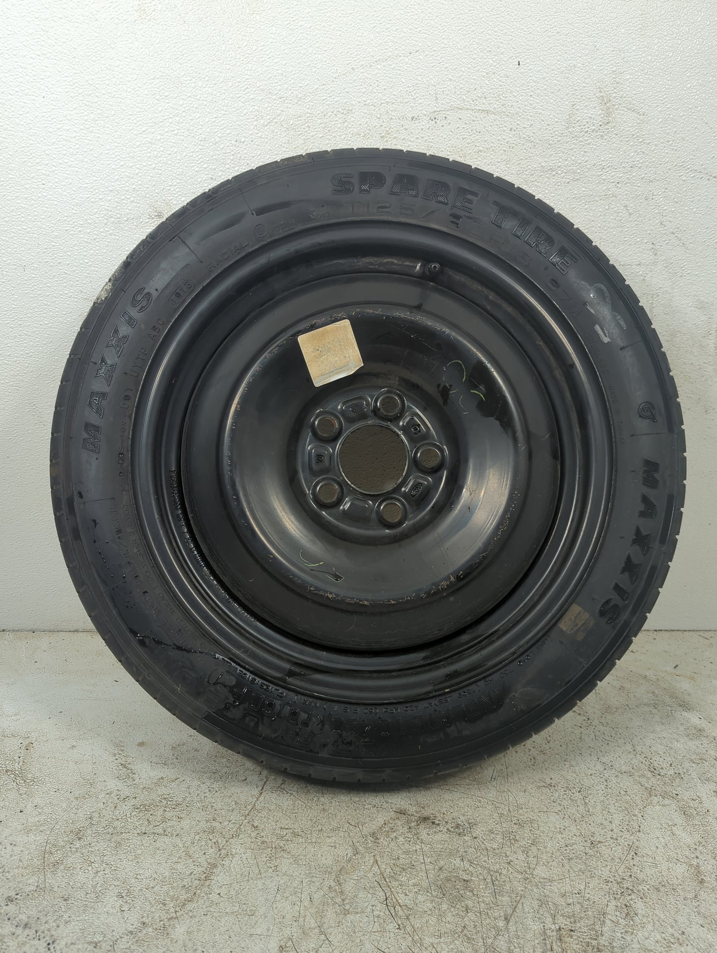 2012-2018 Ford Focus Spare Donut Tire Wheel Rim Oem 1242033 - Oemusedautoparts1.com