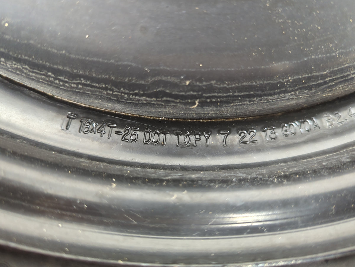 2012-2018 Ford Focus Spare Donut Tire Wheel Rim Oem 1242033 - Oemusedautoparts1.com