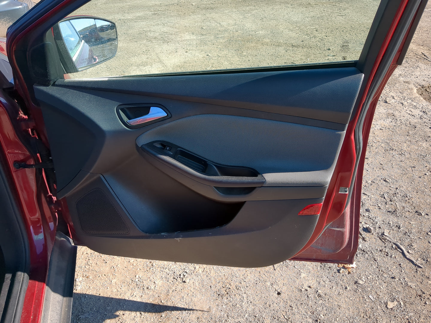 2014 Ford Focus Front Right Passenger Interior Door Panel Trim - Oemusedautoparts1.com