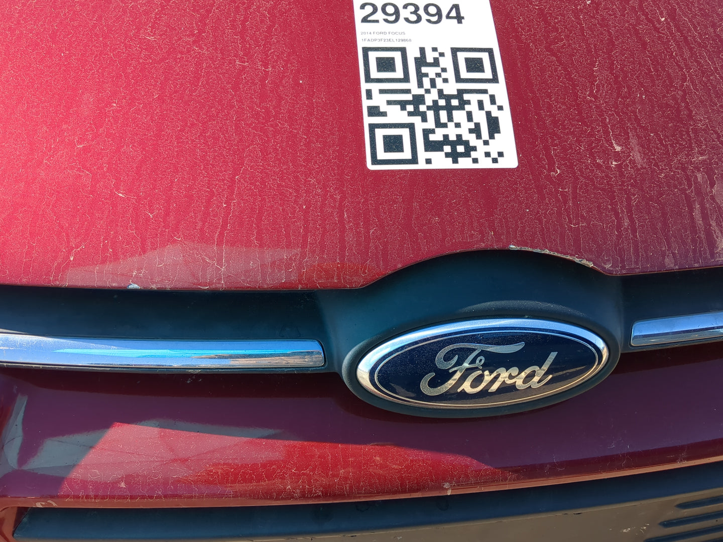 2012-2018 Ford Focus Hood Oem - Oemusedautoparts1.com