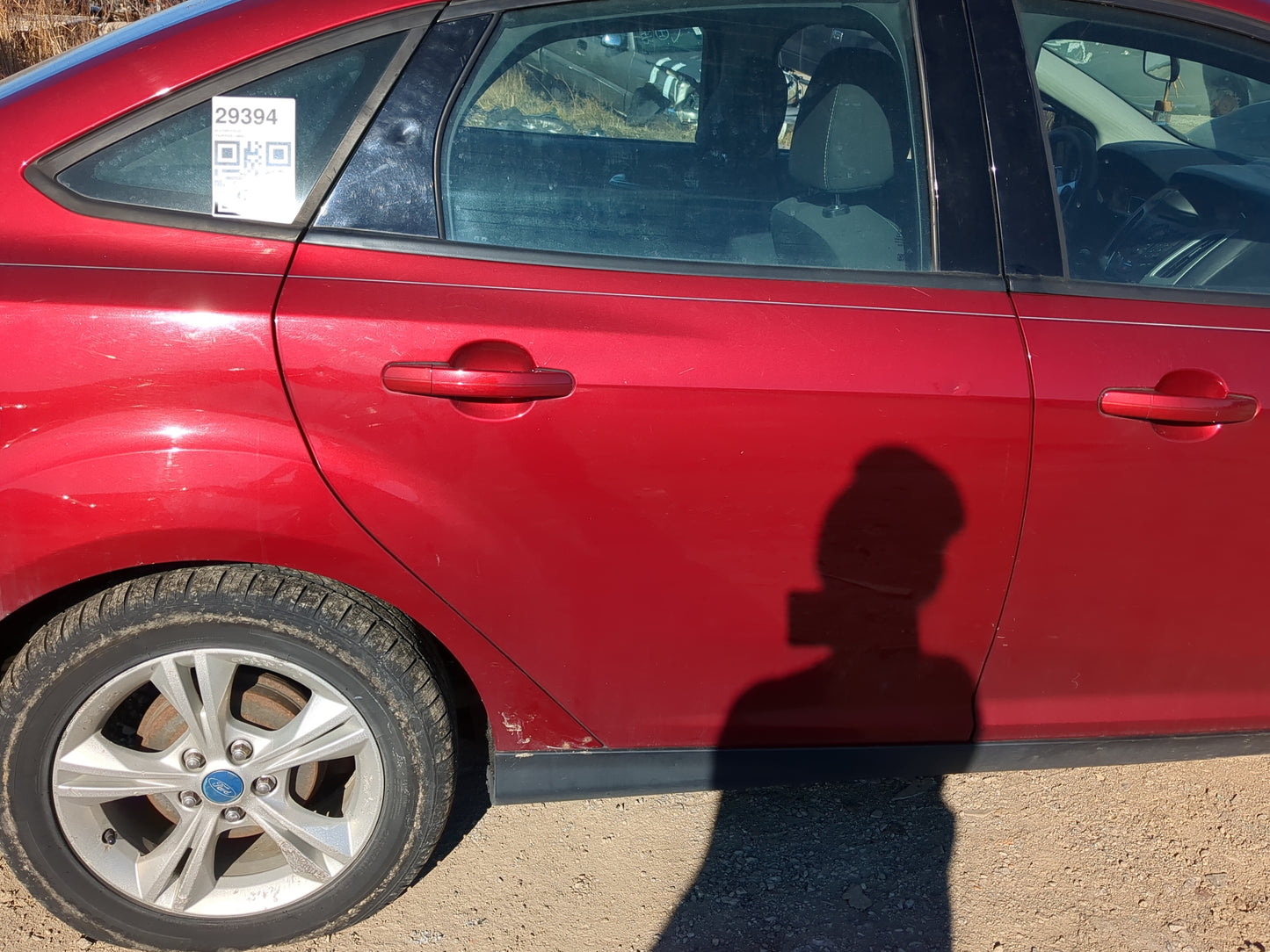 2012-2018 Ford Focus Passenger Rear Door Oem 1242641 - Oemusedautoparts1.com