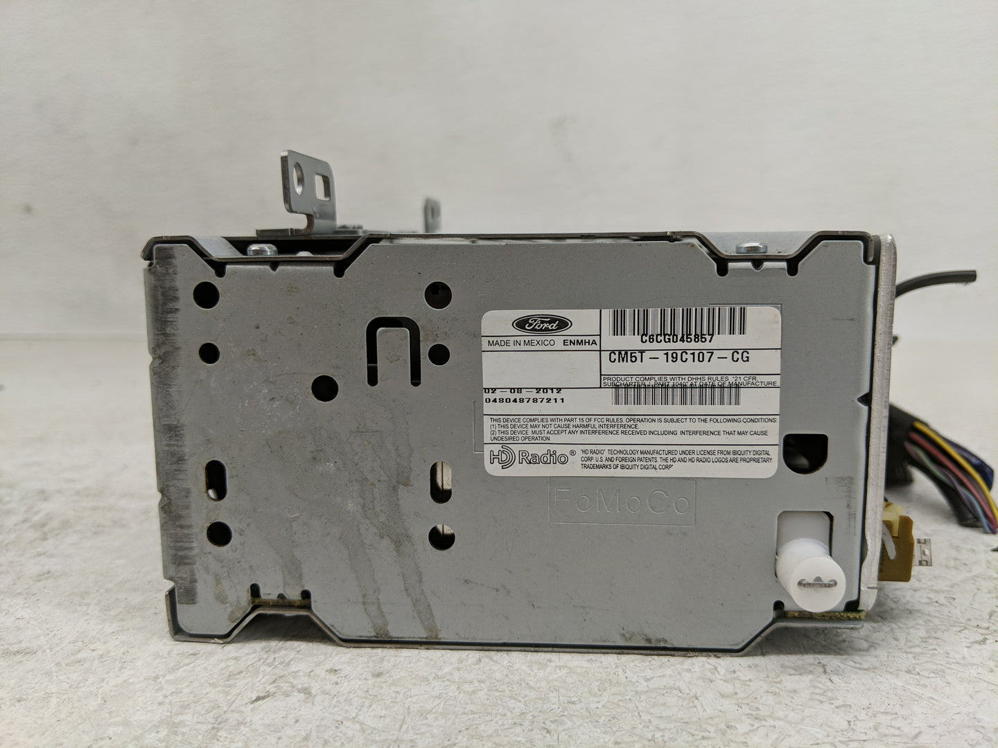 2014 Ford Focus Radio AM FM Cd Player Receiver Replacement P/N:CM5T-19C107-CG Fits OEM Used Auto Parts - Oemusedautoparts1.c