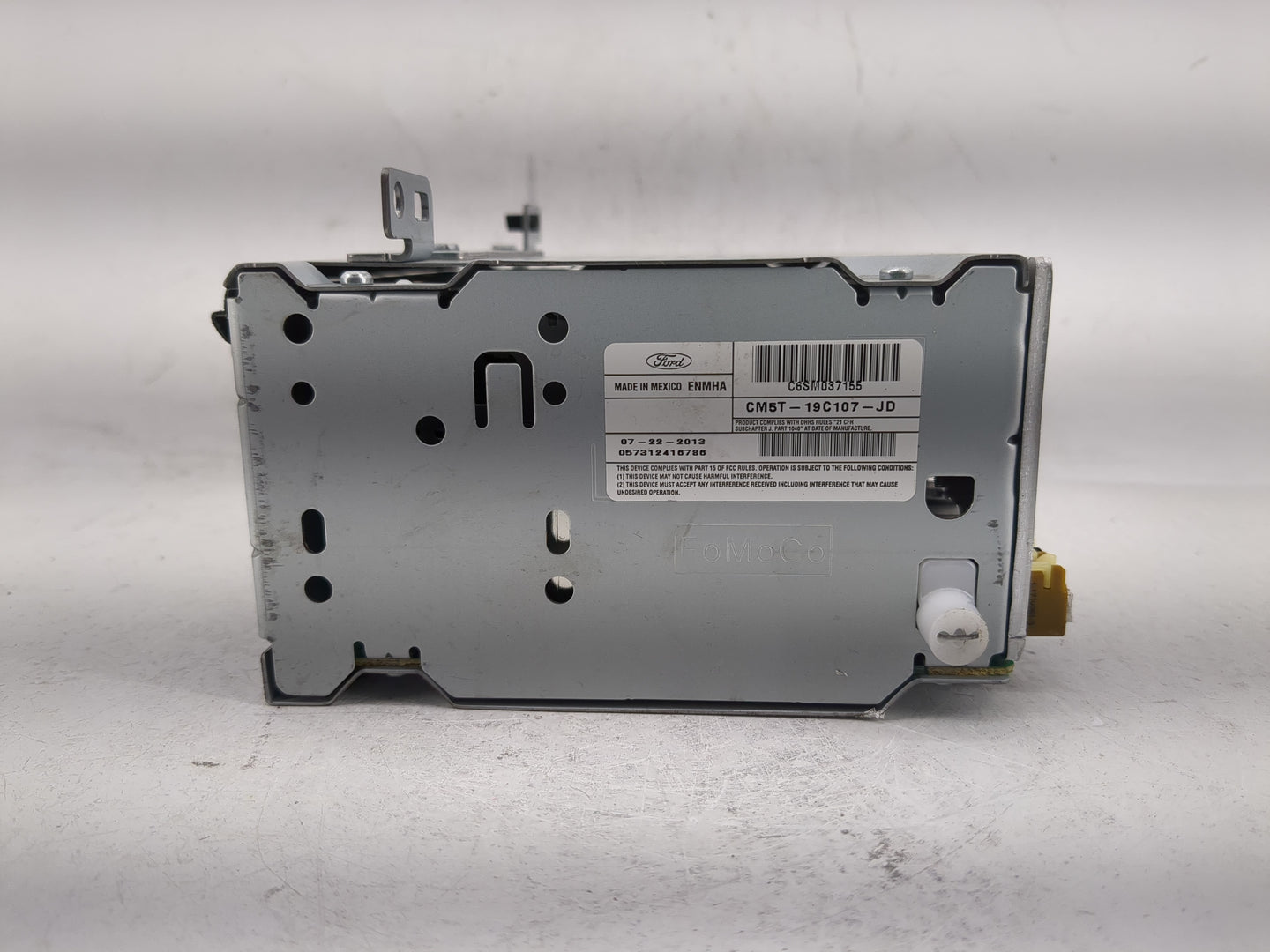 2012-2014 Ford Focus Radio AM FM Cd Player Receiver Replacement P/N:CM5T-19C107-JD Fits Fits 2012 2013 2014 OEM Used Auto Pa
