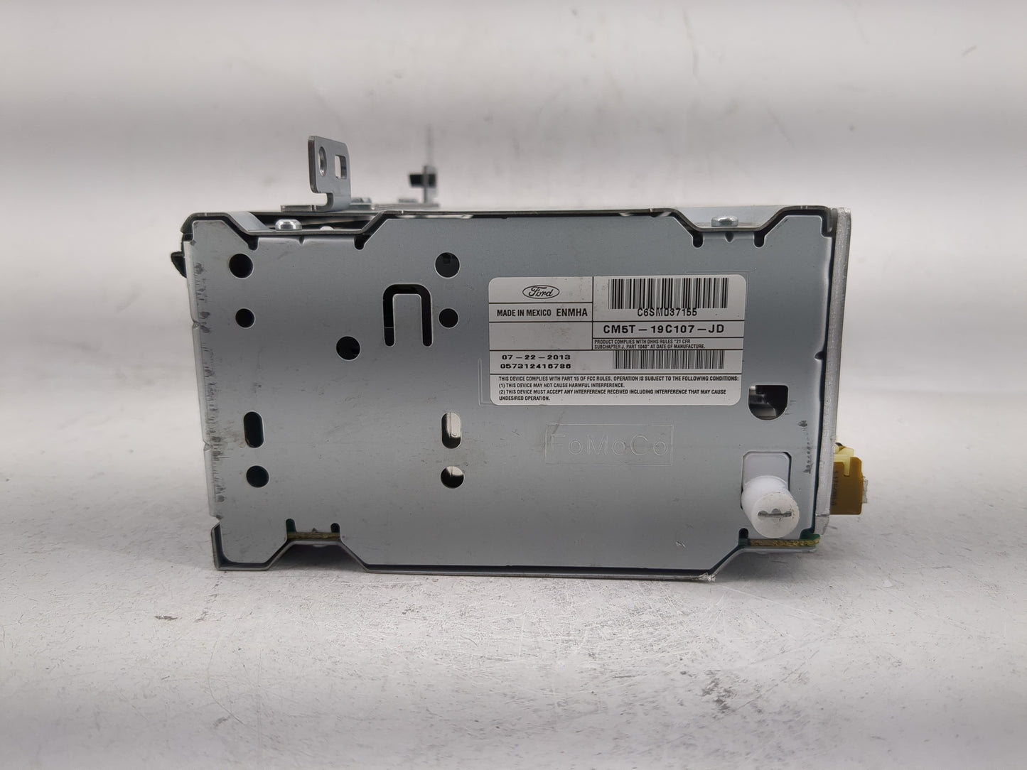 2012-2014 Ford Focus Radio AM FM Cd Player Receiver Replacement P/N:CM5T-19C107-JD Fits Fits 2012 2013 2014 OEM Used Auto Pa