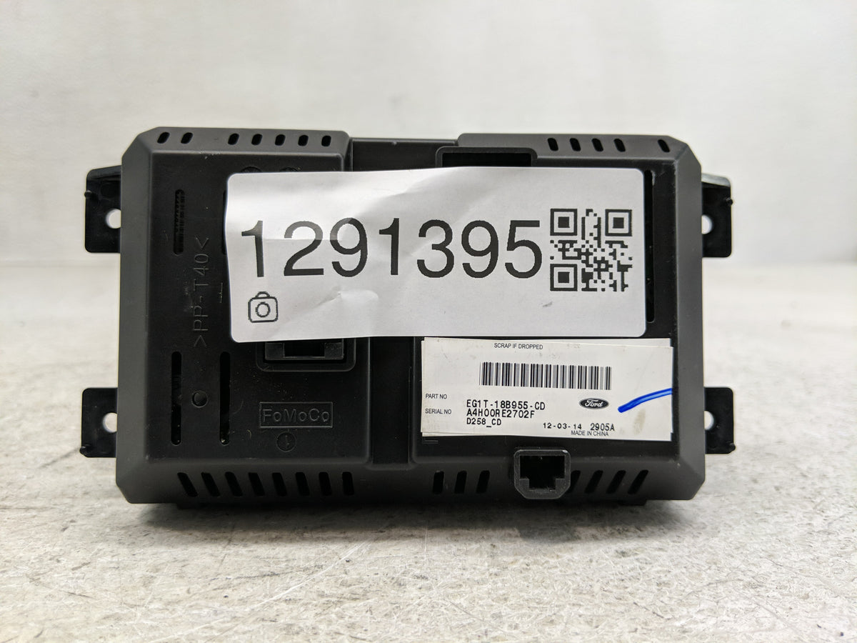 2014 Ford Focus Information Radio Display Screen 1291395 - Oemusedautoparts1.com
