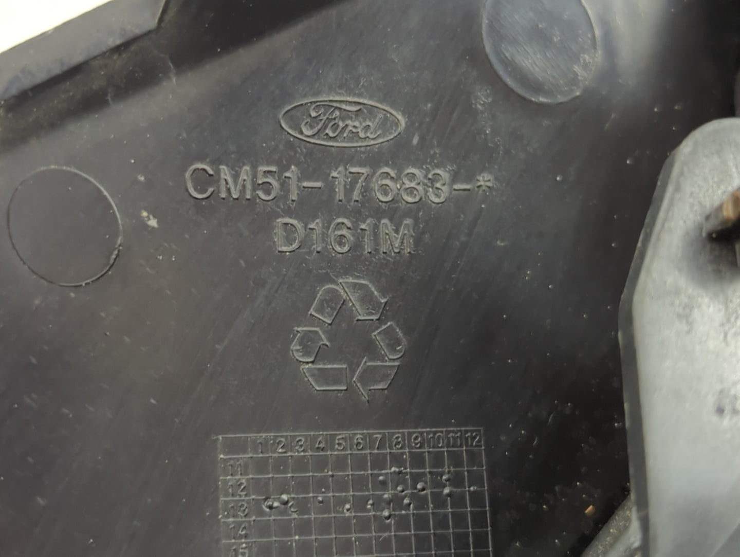 2012-2014 Ford Focus Passenger Side View Mirror - Right Door Mirror OEM Used - Oemusedautoparts1.com