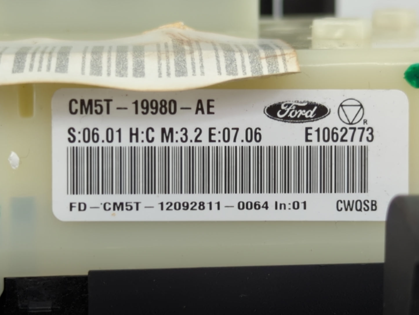 2013-2014 Ford Focus Climate Control Module Temperature AC/Heater Replacement P/N:CM5T-19980-AE Fits Fits 2013 2014 OEM Used