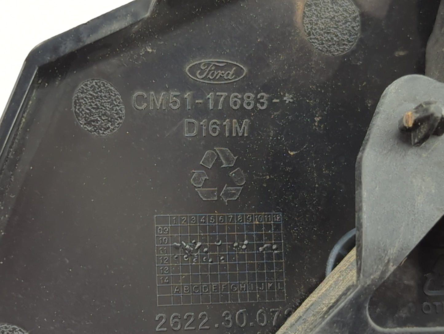 2012-2014 Ford Focus Passenger Side View Mirror - Right Door Mirror OEM Used - Oemusedautoparts1.com