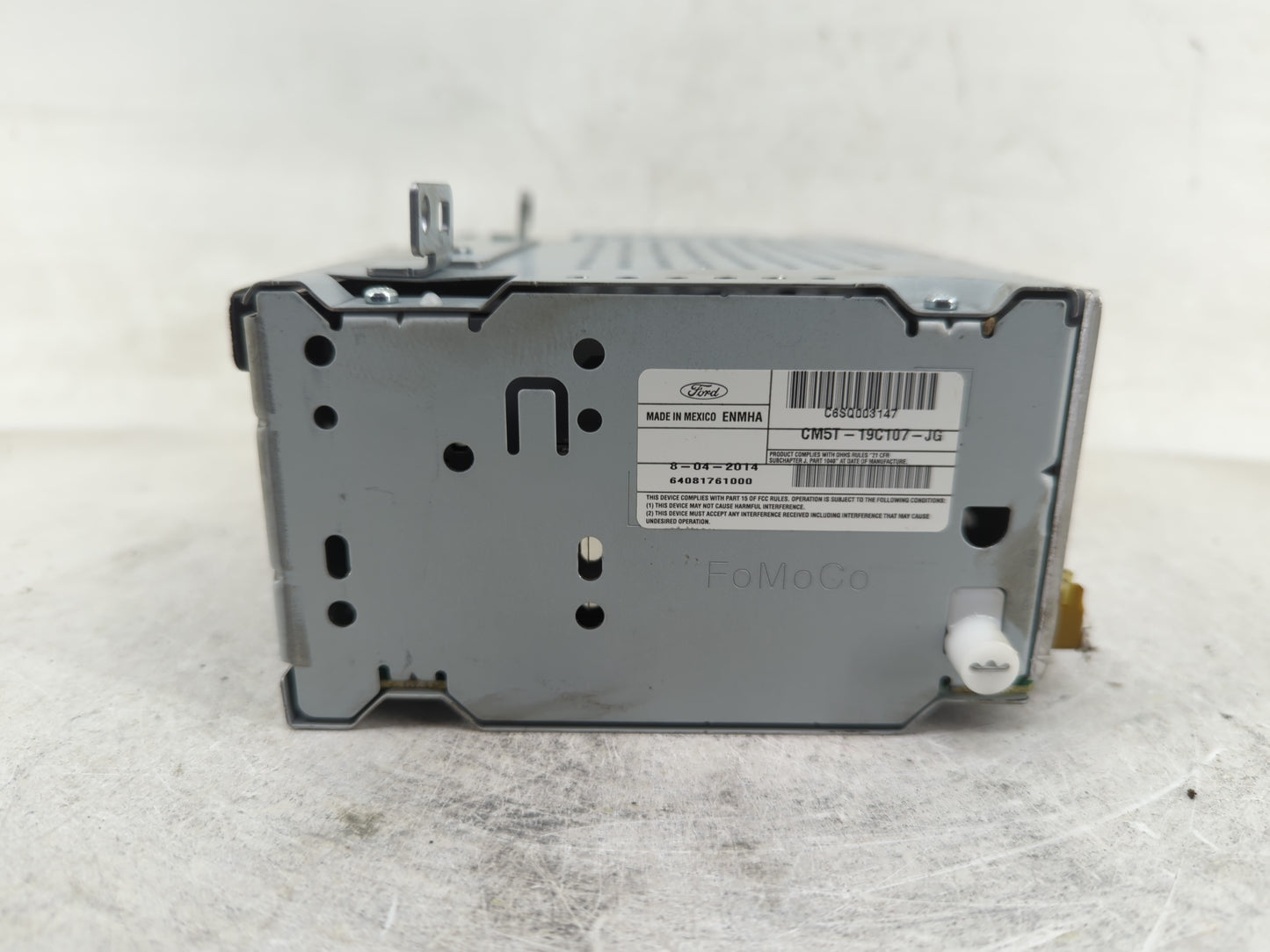2012-2014 Ford Focus Radio AM FM Cd Player Receiver Replacement P/N:CM5T-19C107-JG Fits Fits 2012 2013 2014 OEM Used Auto Pa