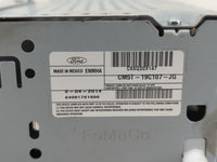 2012-2014 Ford Focus Radio AM FM Cd Player Receiver Replacement P/N:CM5T-19C107-JG Fits Fits 2012 2013 2014 OEM Used Auto Pa