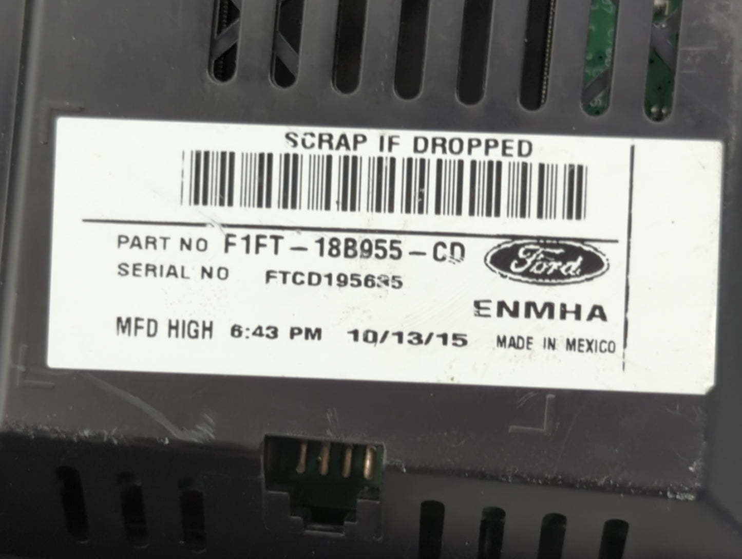2012-2014 Ford Focus Information Display Screen - Oemusedautoparts1.com
