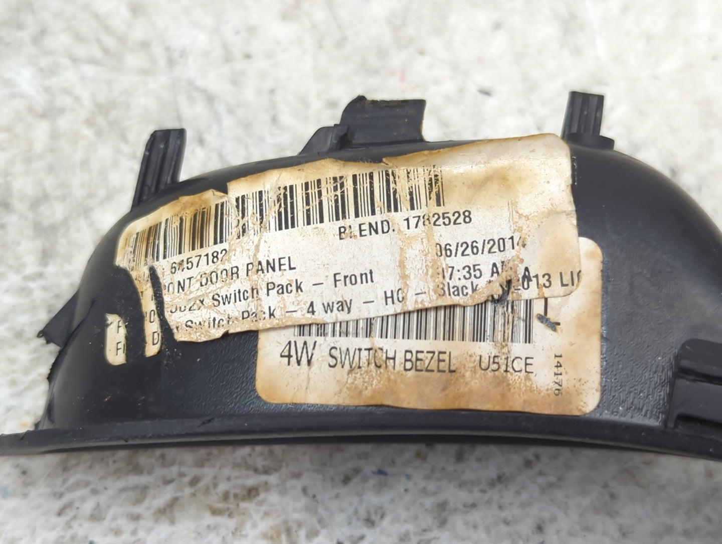 2012-2018 Ford Focus Master Power Window Switch Replacement Driver Side Left P/N:AM5T 14A132 AA Fits OEM Used Auto Parts - O