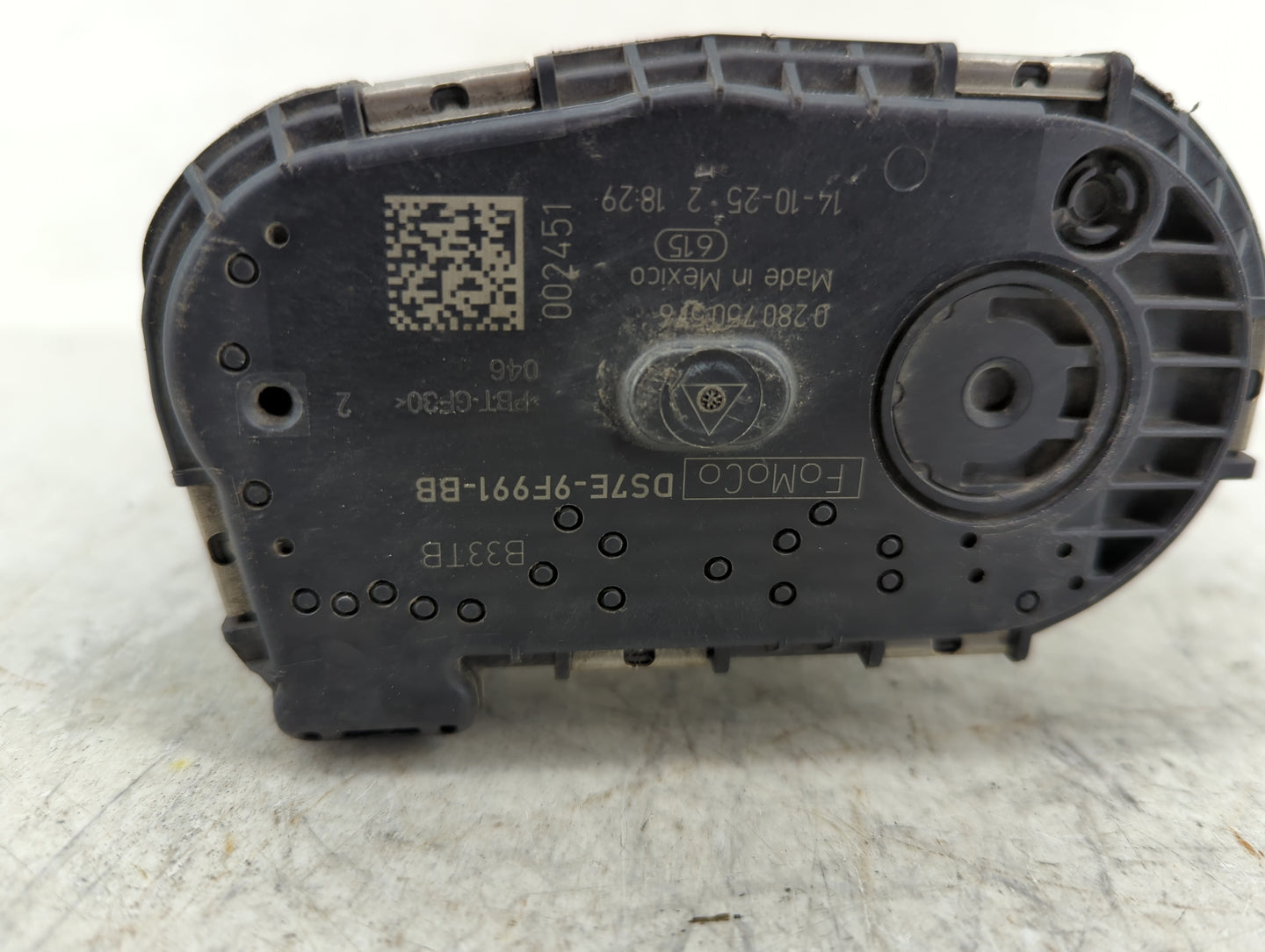 2014-2018 Ford Focus Throttle Body P/N:DS7E-9F991-BB 0280750576 Fits Fits 2014 2015 2016 2017 2018 2019 2020 2021 2022 OEM U