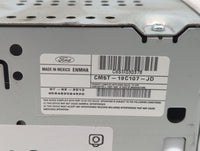 2012-2014 Ford Focus Radio AM FM Cd Player Receiver Replacement P/N:CM5T-19C107-JD Fits Fits 2012 2013 2014 OEM Used Auto Pa