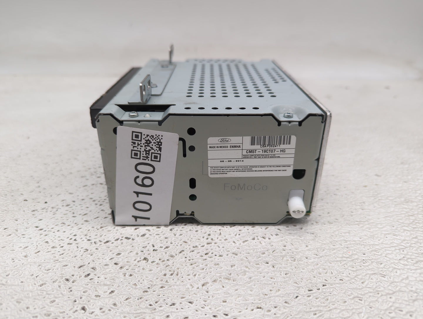 2012-2014 Ford Focus Radio AM FM Cd Player Receiver Replacement P/N:CM5T-19C107-HG Fits Fits 2012 2013 2014 OEM Used Auto Pa