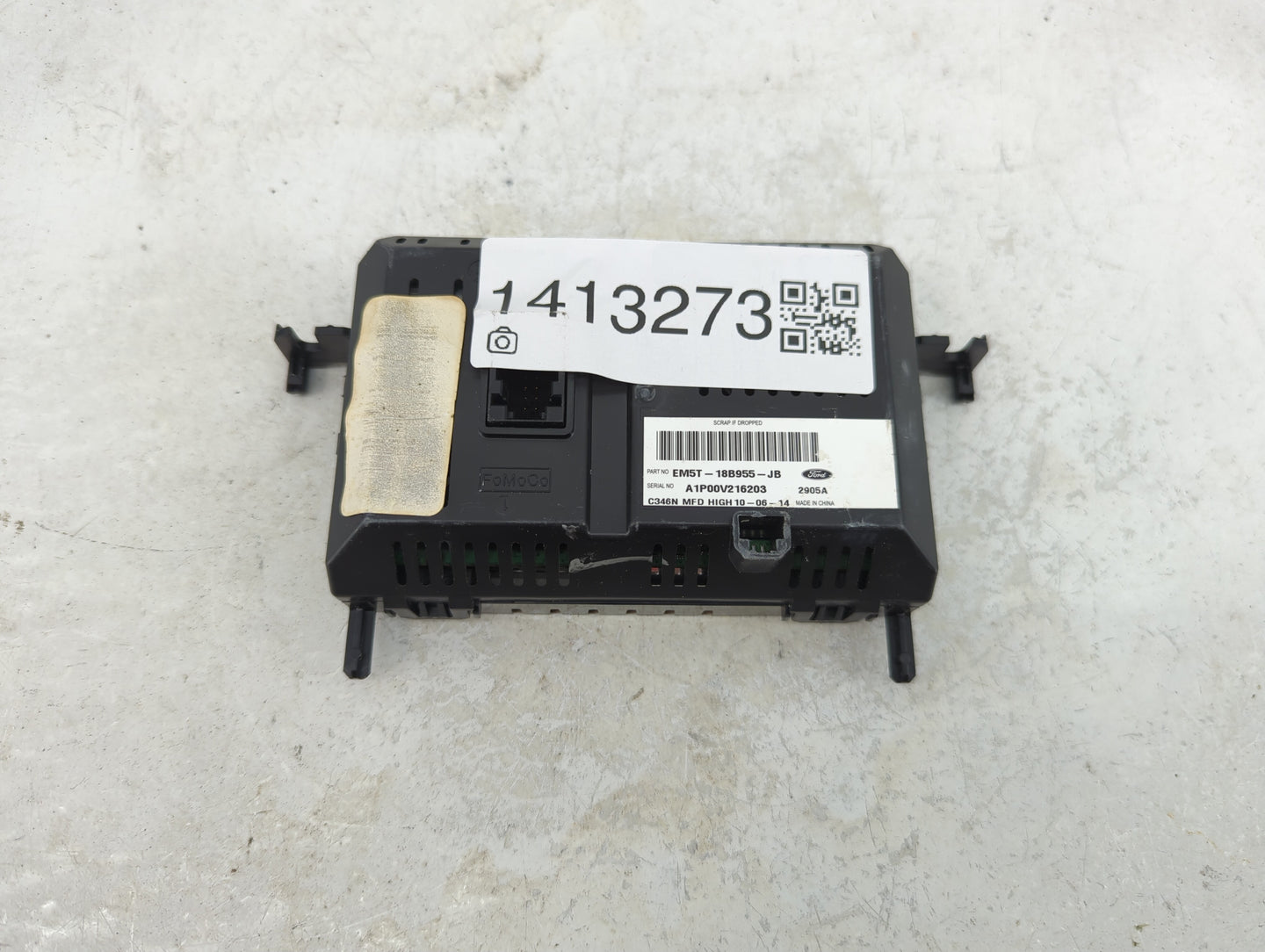2014-2014 Ford Focus Information Display Screen - Oemusedautoparts1.com