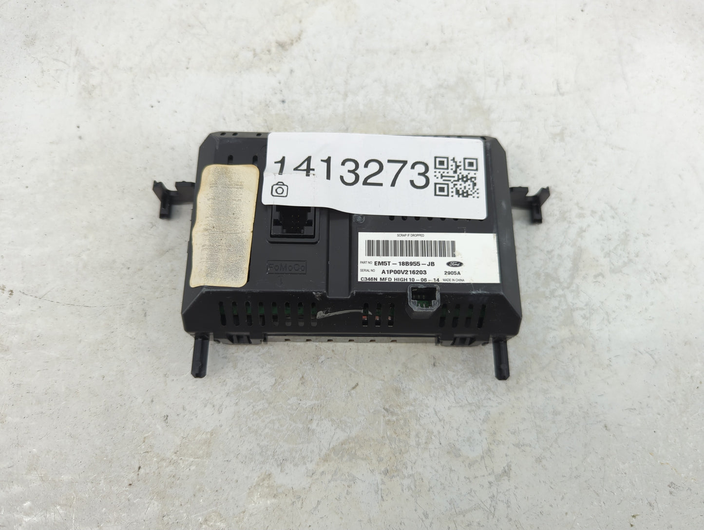 2014-2014 Ford Focus Information Display Screen - Oemusedautoparts1.com