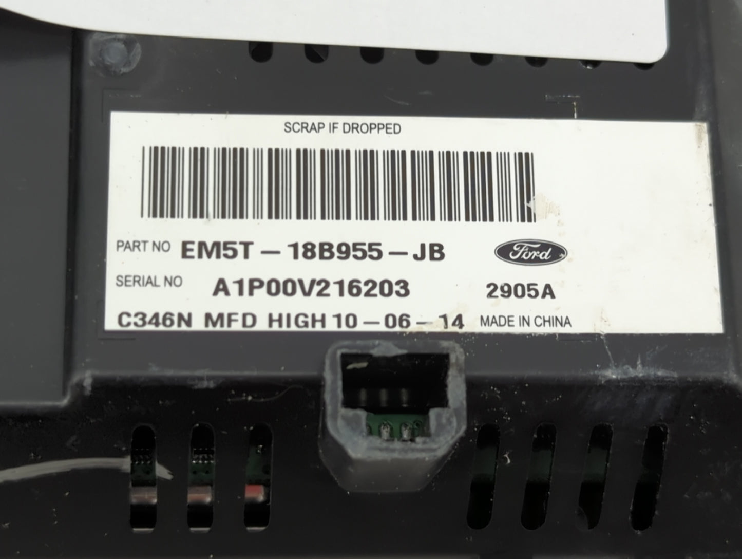 2014-2014 Ford Focus Information Display Screen - Oemusedautoparts1.com