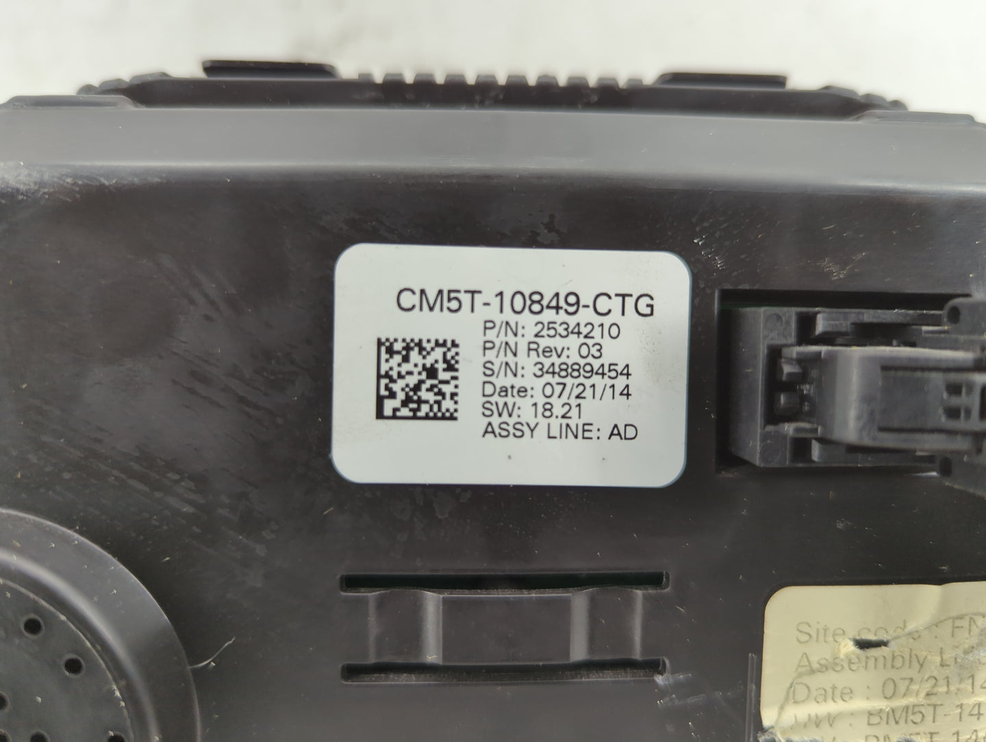 2013-2014 Ford Focus Instrument Cluster Speedometer Gauges P/N:CM5T-10849-CTG Fits Fits 2013 2014 OEM Used Auto Parts - Oemu