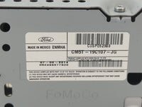 2012-2014 Ford Focus Radio AM FM Cd Player Receiver Replacement P/N:CM5T-19C107-JG Fits Fits 2012 2013 2014 OEM Used Auto Pa
